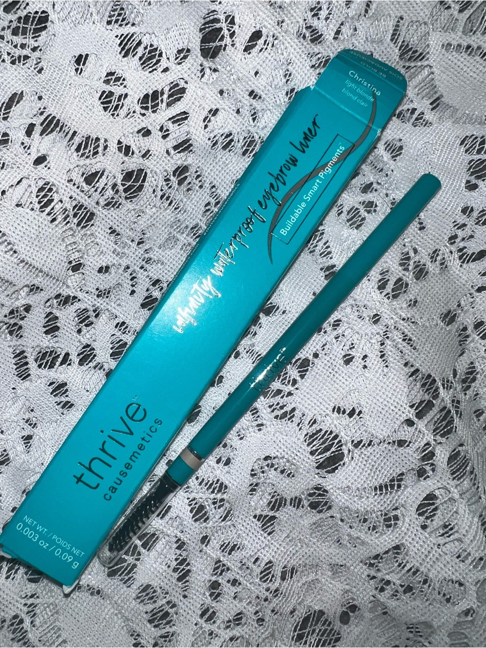 Thrive Infinity Waterproof Eyebrow Liner Retractable ~ Christina (light blonde)